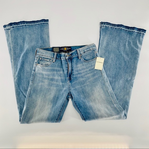 LUCKY BRAND Olivia Flare High Rise Jeans AU-B01